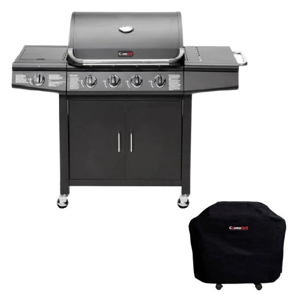 #Option_Pro 4+1 Gas BBQ and Cover