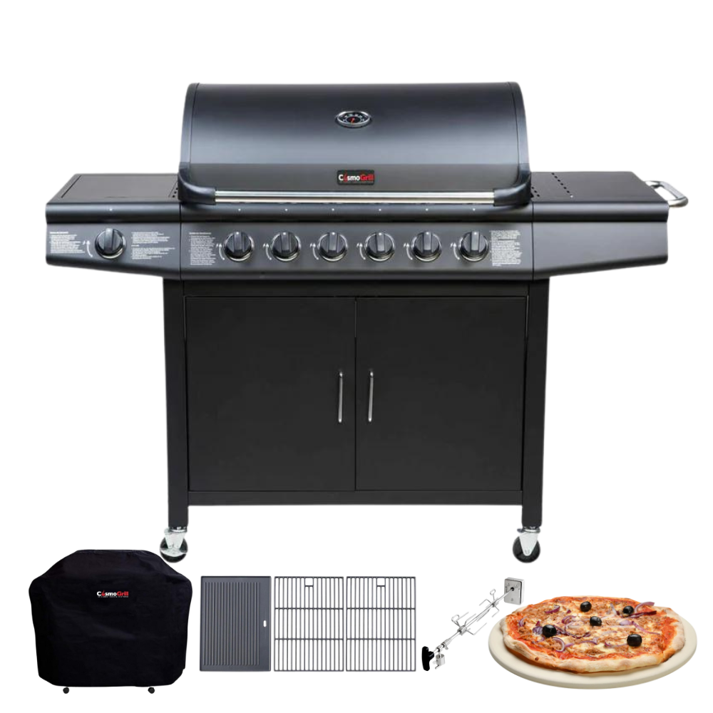 #Option_Pro 6+1 Gas BBQ Exclusive Bundle