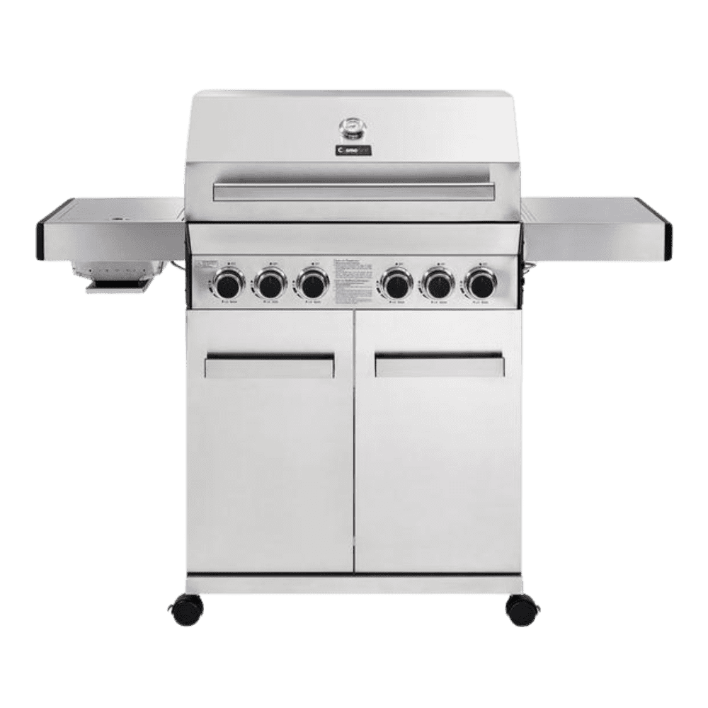 Barbecue a gas Platinum Stainless Steel 4+2 (pacchetto esclusivo)