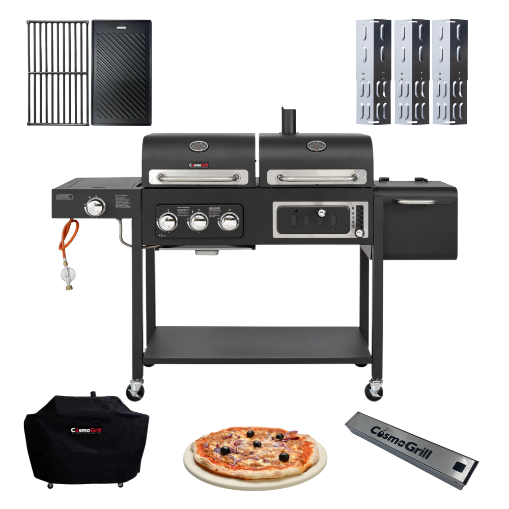 Barbecue a doppio combustibile DUO (pacchetto Ultimate)