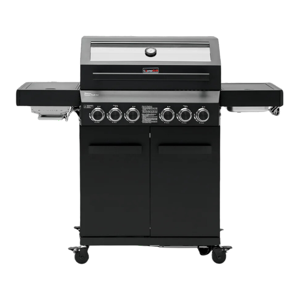 Barbecue a gas Platinum Yamara Dark 4+2 (pacchetto esclusivo)