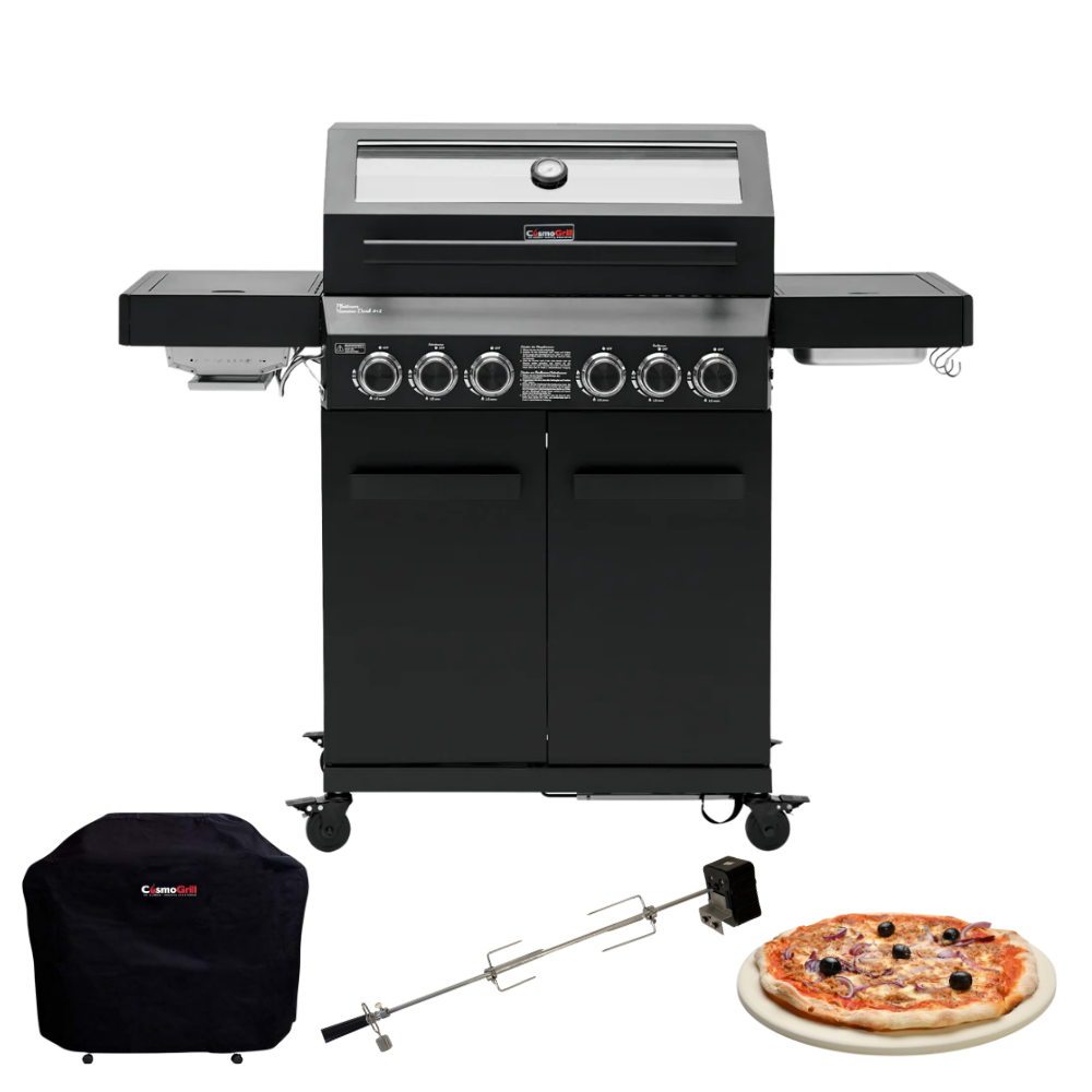 #Option_Yamara Dark 4+2 Gas BBQ Exclusive Bundle