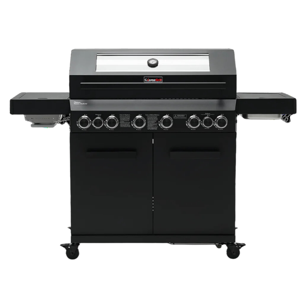 Barbecue a gas Platinum Yamara Dark 6+2 (pacchetto esclusivo)