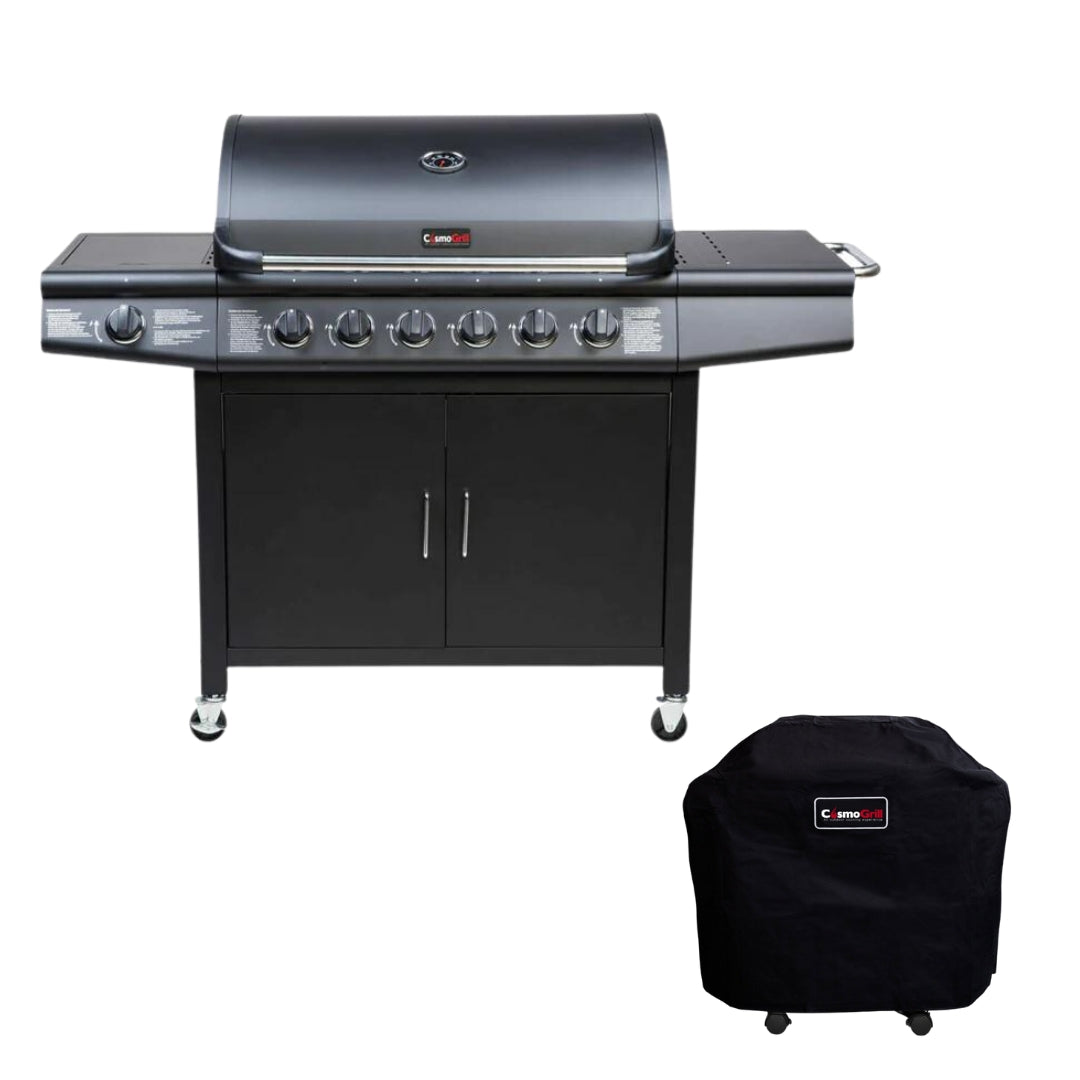 #Option_Pro 6+1 Gas BBQ and Cover