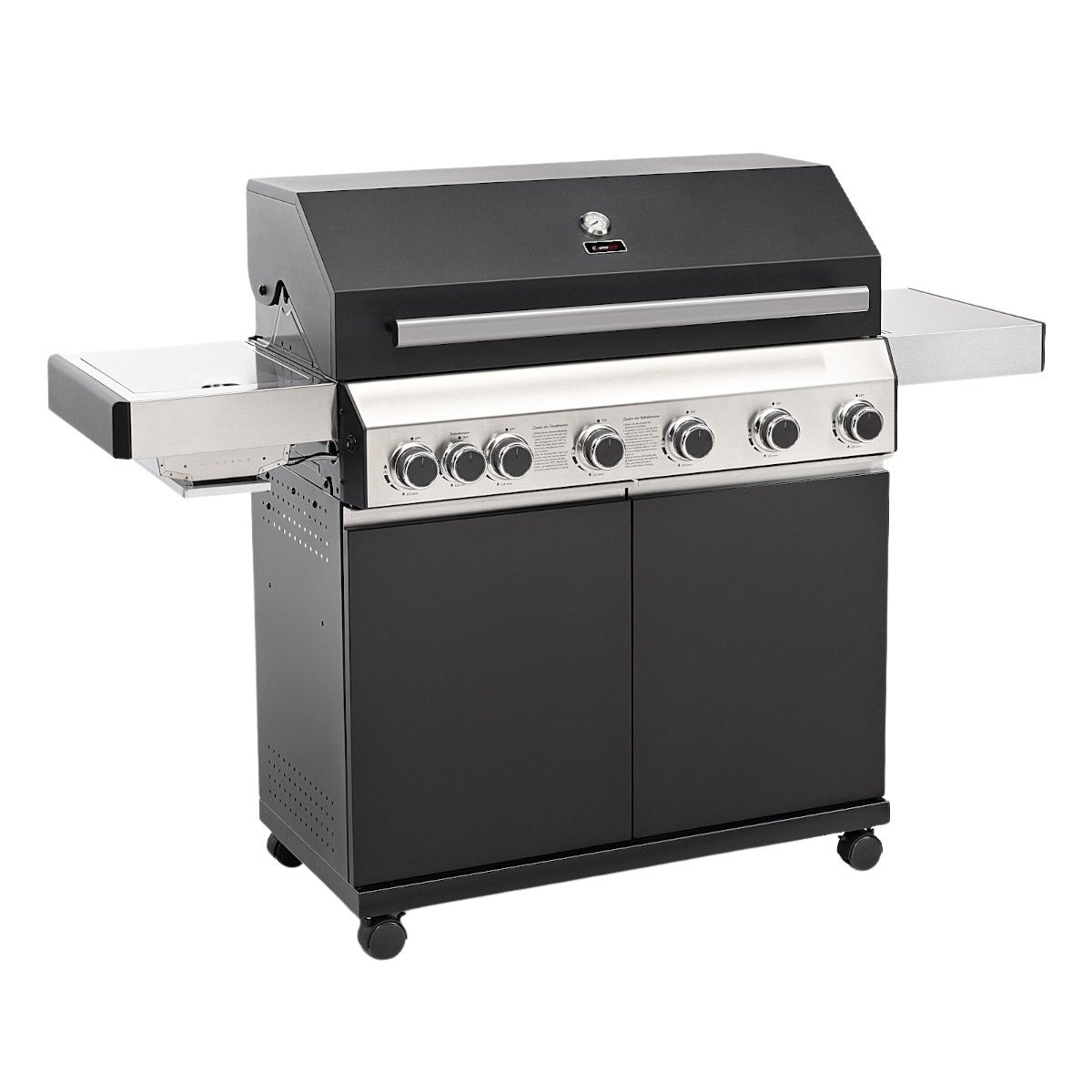 Premium Black 6+1 Gas Barbecue - CosmoGrill
