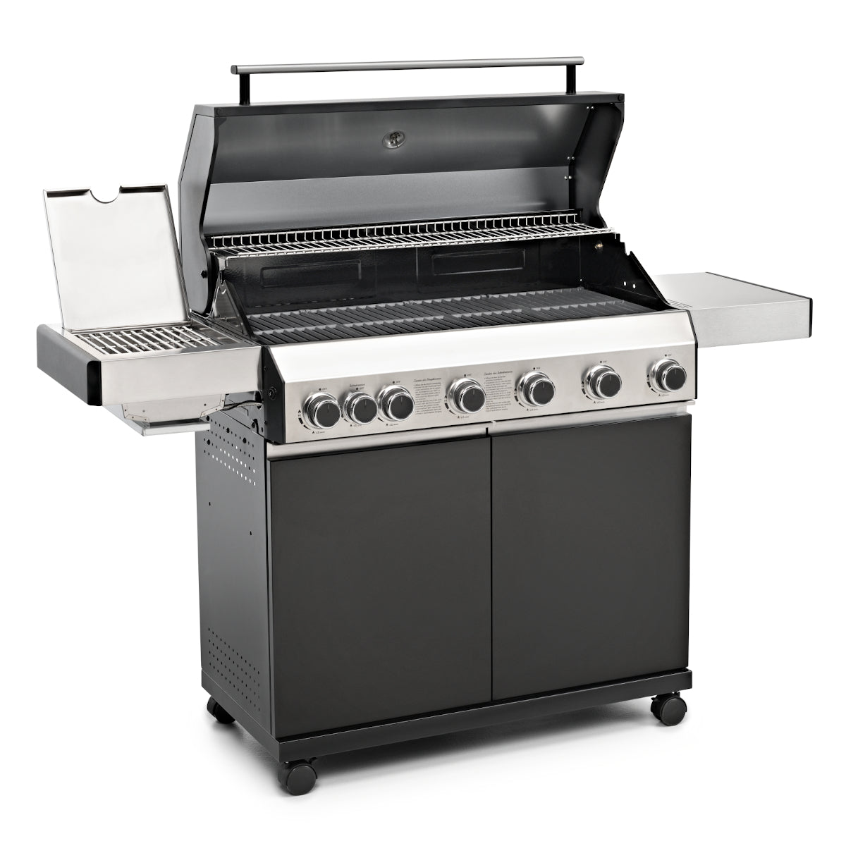 Premium Black 6+1 Gas Barbecue - CosmoGrill