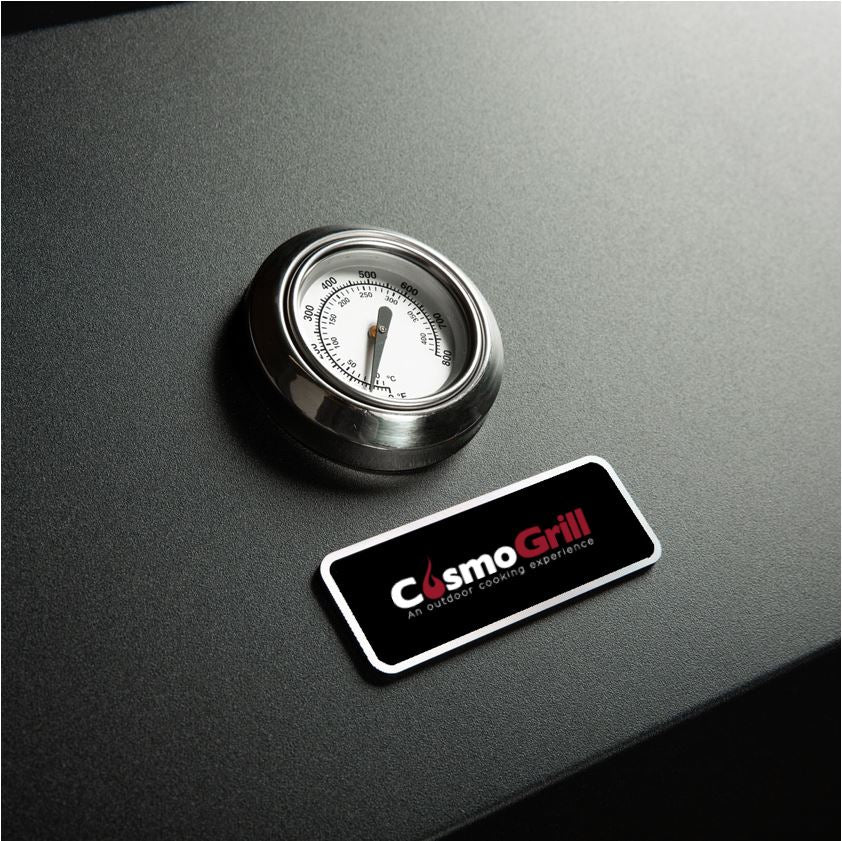 Premium Black 6+1 Gas Barbecue - CosmoGrill
