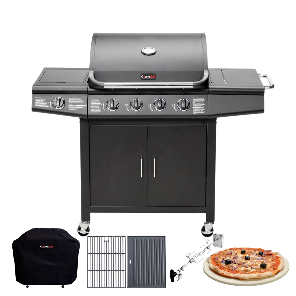 Barbecue a gas Pro 4+1 (pacchetto esclusivo) 