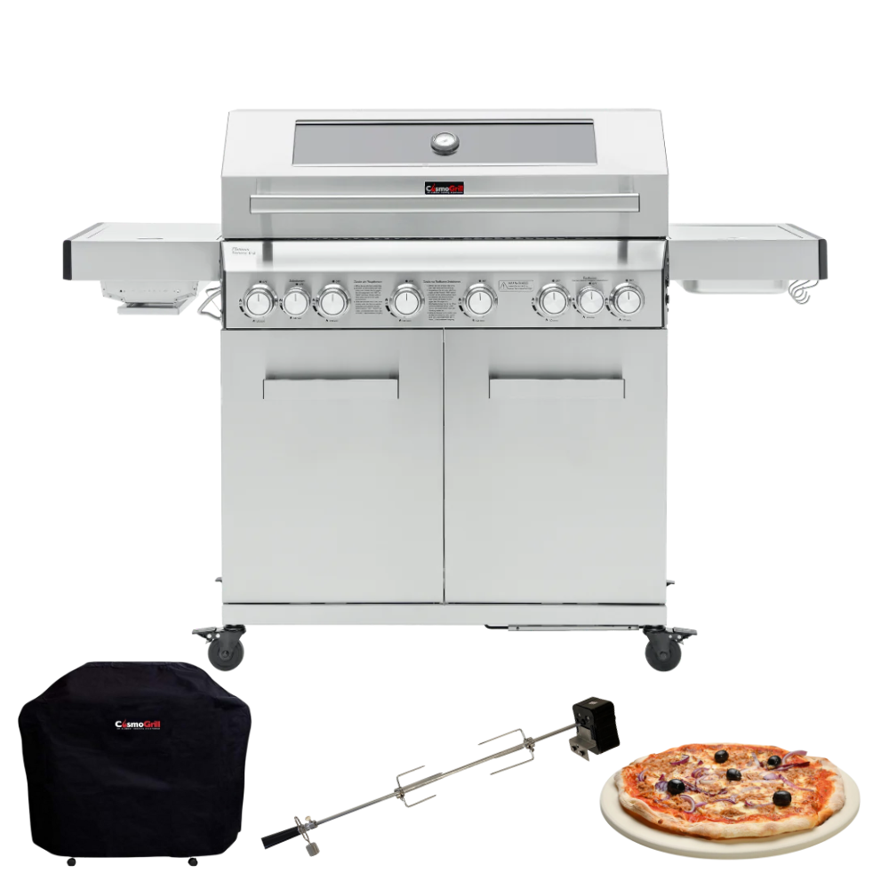 #Option_Yamara 6+2 Gas BBQ Exclusive Bundle