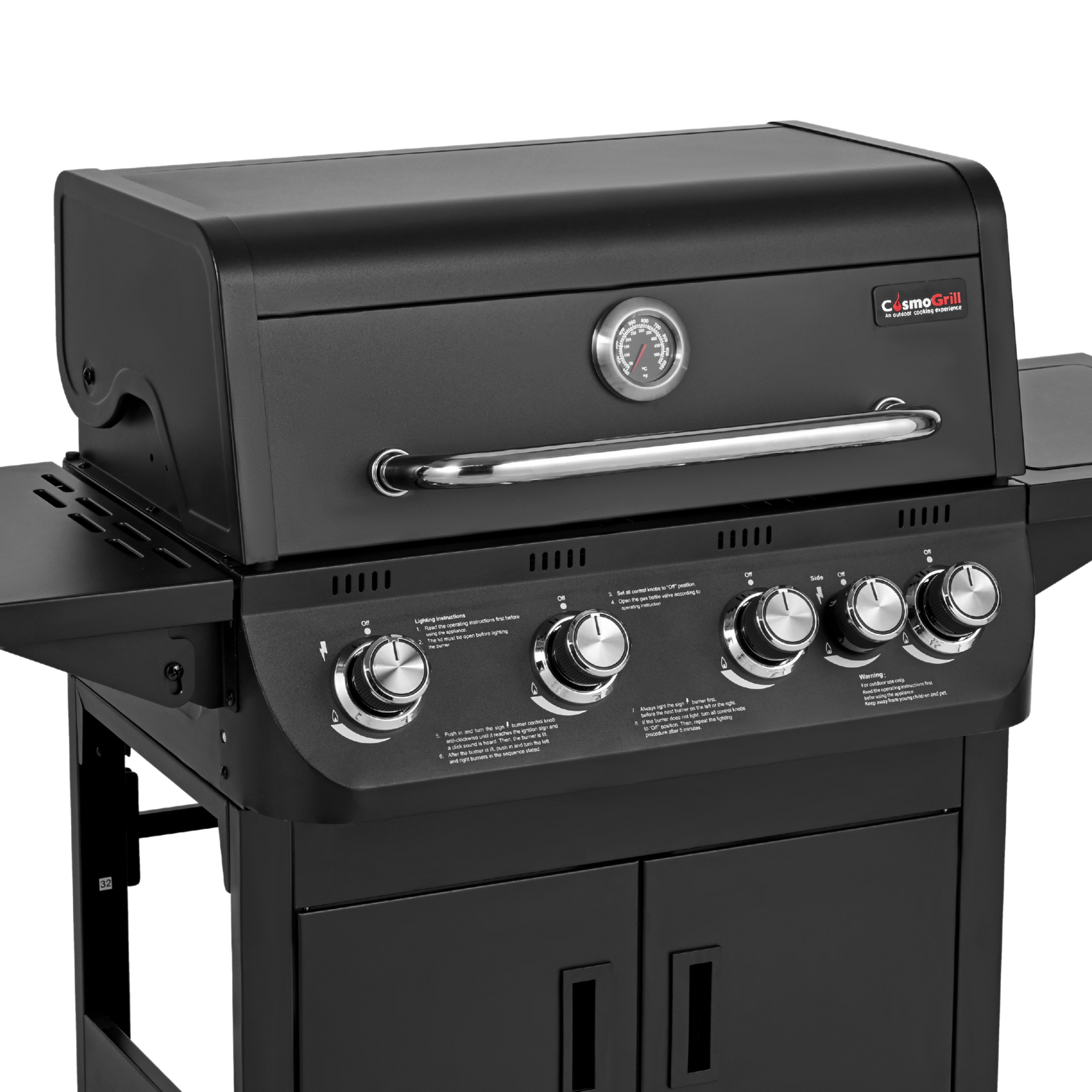 Barbecue a gas originale 4+1