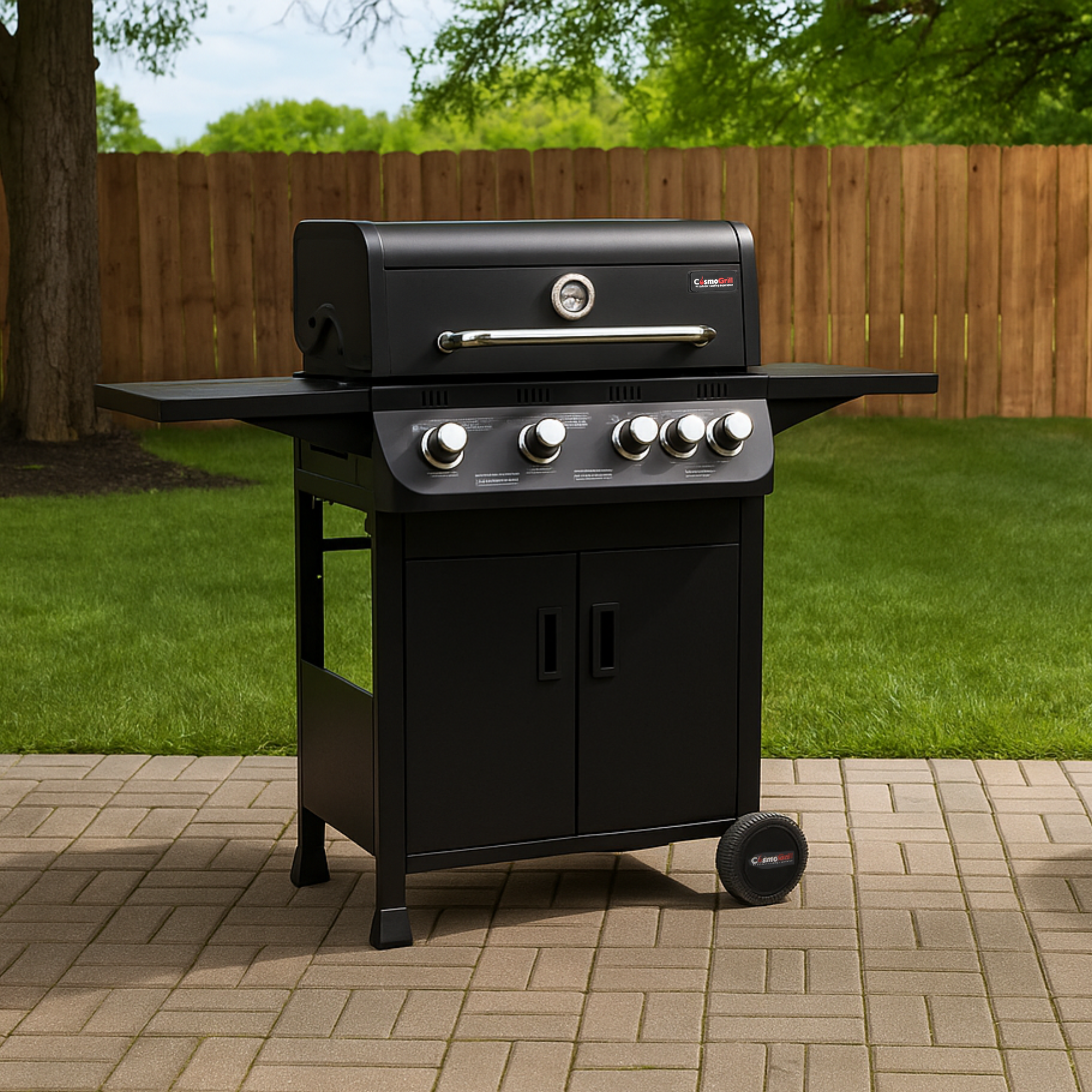 Barbecue a gas originale 4+1